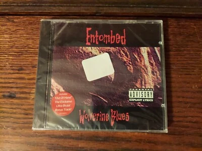 ENTOMBED 1993 WOLVERINE BLUES CD 10 Trks EARACHE/COLUMBIA Promo SEALED NIP - Image 1 of 4