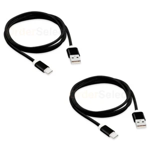 2X USB Type C Braided Charger Data Cable Cord for Phone Google Pixel 1/2/XL/2 XL - Picture 1 of 6