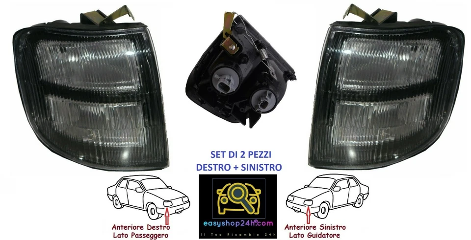 SET 2 FANALE FANALINO FRECCIA ANTERIORE PER PAJERO 97 1999 INDICATORE DIREZIONE - Image 1 of 1