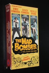 The Mad Bomber VHS Tape Cassette VCR Vince Edwards Chuck Connors - Picture 1 of 5