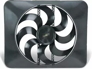 Flex-a-lite 15" 104349 (183) Black Magic Xtreme Electric Fan for 03-08 Dodge Ram - Picture 1 of 3