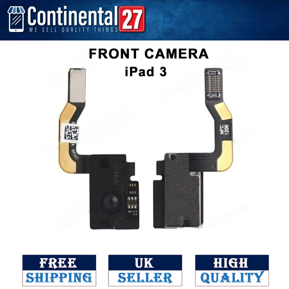 For iPad 3 3rd Generation Front Selfie Camera Flex Ribbon Cable Replacement Part - Image 1 of 1