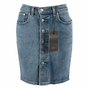 LEVI'S Damen Jeansrock mit Knopfleiste 57656-0002 Blau / W27 (W26) / Rock, Denim - Bild 1 von 5
