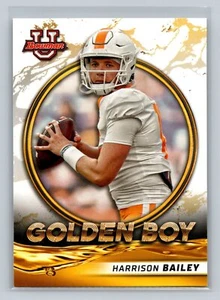 2021-22 Bowman University #GB-6 Harrison Bailey Golden Boy Rookie C5 - Picture 1 of 2