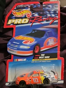 Ricky Rudd Tide Car #10 Ford Thunderbird NASCAR 1997 Team Hot Wheels Pro Racing - Picture 1 of 5