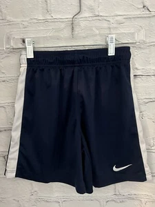 Nike Dri Fit Blue Shorts Activewear Elastic Waist EUC Girl's Size M - Picture 1 of 6