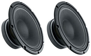 (2) Celestion TF1020 300W 10" Pro PA Woofers 8 Ohm Mid/Bass Drivers 2" VoiceCoil