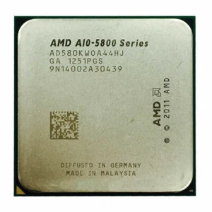AMD A10-Series A10-5800K AD580KWOA44HJ Quad-Core 3.8GHz Socket FM2 Processor - Picture 1 of 4