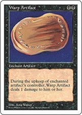 MTG 1x Warp Artifact Fifth Edition Magic The Gathering
