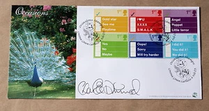 OCCASIONS 2003 BRADBURY FDC GRETNA GREEN H/S SIGNED TV GARDENER CHARLIE DIMMOCK - Picture 1 of 2
