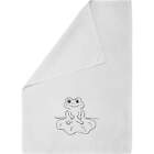 'Frog On Lilly Pad' Cotton Tea Towel / Dish Cloth (TW00019217)