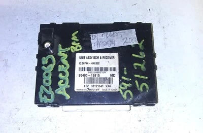 Модуль управления кузовом 95400-1E615 bcm 2009 Hyundai Accent - Изображение 1 из 4