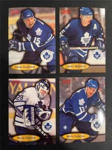 1996-97 Fleer Toronto Maple Leafs Team Set 4 Cards - Picture 1 of 1