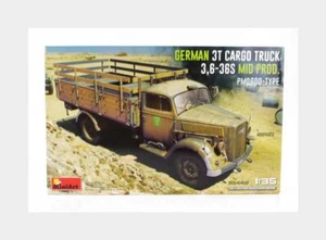 1:35 MINIART Opel Blitz Pmq600 Type German 3T Cargo Truck 1952 Kit MA35449 - Foto 1 di 2
