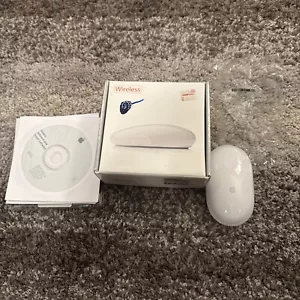 Apple Wireless Mouse Model M9269Z/A A1015 Bluetooth with Box Docs & CD MINT!! - Picture 1 of 6