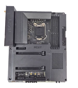 NZXT N7 Z490 Matte Black Mainboard, ATX, DDR4 DIMM ! DEFEKT ! - Afbeelding 1 van 2