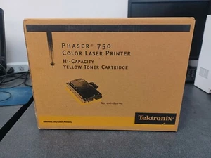 Tektronix 016-1802-00 Phaser 750 Hi-Capacity Yellow Toner Cartridge - Picture 1 of 2