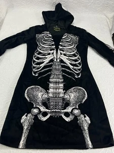 Underwraps Womens Bones Dress Costume - Picture 1 of 9