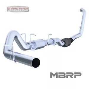 MBRP 4" EXHAUST FOR 03-07 FORD POWERSTROKE DIESEL 6.0L W MUFFLER USES STOCK CAT - Picture 1 of 4
