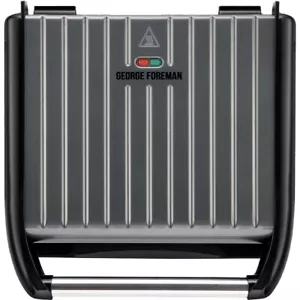 George Foreman 25051 7 Portion Health Grill Gun Metal - Picture 1 of 9