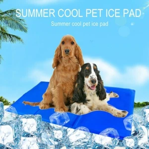XL Kühlmatte für Selbstkühlend Hunde Katzen Kühldecke Kältematte Eismatte - Bild 1 von 8