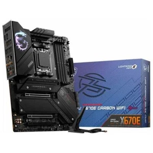 MSI MPG X670E CARBON WIFI Scheda Madre AMD X670 Presa di Corrente AM5 ATX - Foto 1 di 4