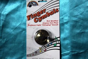 CLEARANCE 50% OFF! Trophy 1st Note Pair of Finger Cymbals, MPN FN210 - Picture 1 of 1