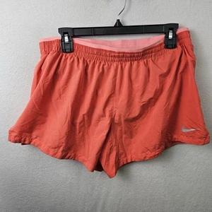 Nike Shorts Woman’s Size Large Coral Lined Athletic Shorts Dri-Fit - Picture 1 of 7