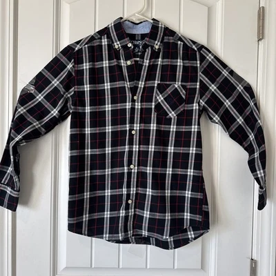 Camisa de vestir Oxford Chaps para niños talla mediana (10-12) Foto 1 de 4