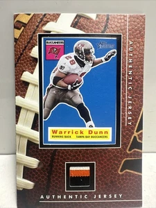 Warrick Dunn Topps Authentic Trikot  - Bild 1 von 2