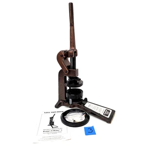 ABZEICHEN-A-MATIC 1 von Badge-a-Minit 3" Button Maker/Abzeichen & Schlüsselanhänger - Bild 1 von 14