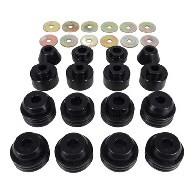 Polygraphite® Body Mount Bushings Kit 1973-1980 GMC C25 K25 K15/K1500 Suburban - Image 1 of 4