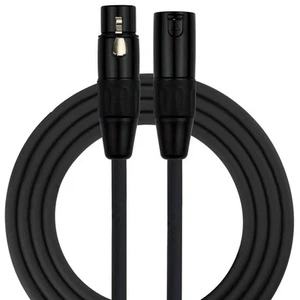 KIRLIN Cable MPC Microphone Cable, XLR, Black, 50FT (MPC-270PB-50/BK) - Picture 1 of 3