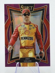 2025 Panini Select Racing NASCAR - Grandstand #39 Joey Logano /199 Purple Prizm - Picture 1 of 2