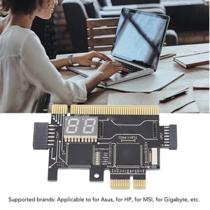 TL611 Pro Motherboard Analyzer Diagnostic Card PCI-E LPC Debug Tester - Zdjęcie 1 z 12