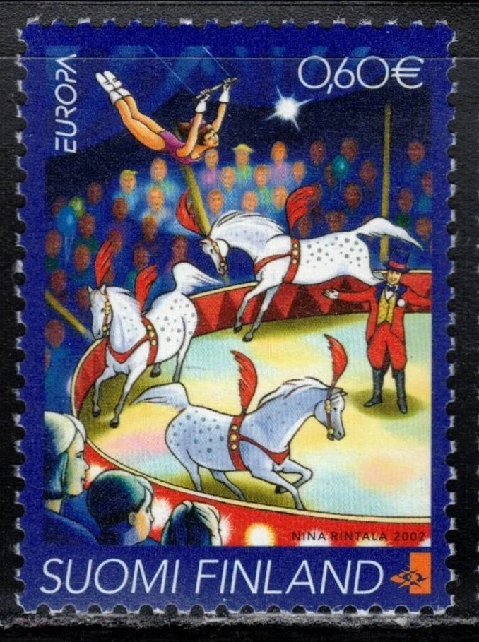Finlandia Europa CEPT MNH 2002 Circo Foto 1 de 1