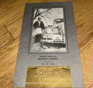 1941 United States POSTAL SERVICE Calendar from ILLINOIS POSTMAN - Picture 1 of 6