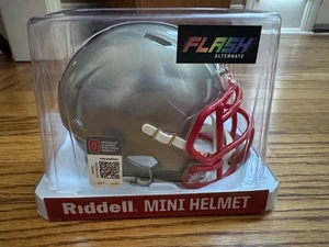 Riddell NCAA Ohio State Buckeyes Flash Alternate Speed Mini Helmet NEW IN BOX - Picture 1 of 5