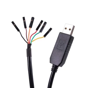 USB to TTL UART Serial 5V 3.3V Adapter Converter Cable 4 Pin 0.1 inch Pitch F... - Photo 1/6