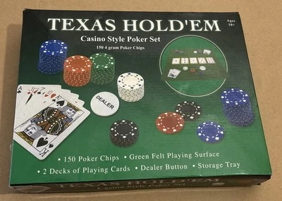 Texas Holdem Poker Set  - Image 1 of 4