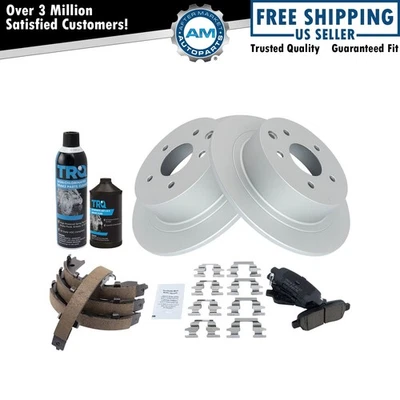 Rear Ceramic Brake Pad & Rotor Kit Fits 2002-2021 Nissan Altima 2004-2018 Maxima - Image 1 of 4