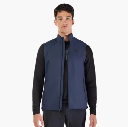 Novo em folha FOX Racing masculino Ranger ciclismo/MTB colete de vento $100 médio azul meia-noite - Imagem 1 de 4