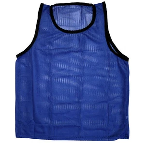 NEW SCRIMMAGE PRACTICE VESTS PINNIES SOCCER YOUTH BLUE - Picture 1 of 1