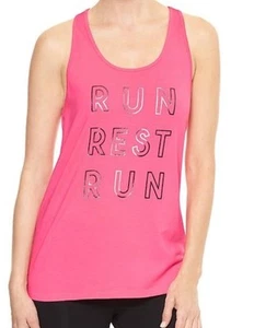 Nueva con etiquetas Camiseta Top Gap Fit Graphic Racer Tank Talla XL Rosa Precio de venta sugerido por el fabricante $24.99 - Imagen 1 de 2