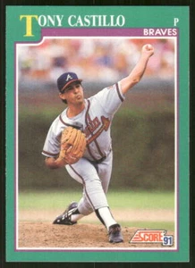 1991 Score #582 Tony Castillo - Picture 1 of 2