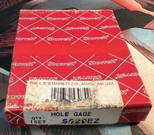 Starrett S829EZ Small Hole Gage Set .125 .500 Range 4 Pieces - Picture 1 of 9