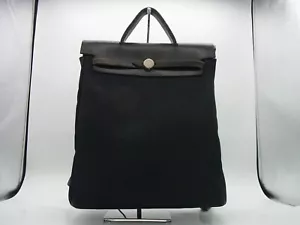 Auth EA02 Hermes HerBag Ad Backpack Rucksack Engraved□O ToileOfficier from Japan - Picture 1 of 24