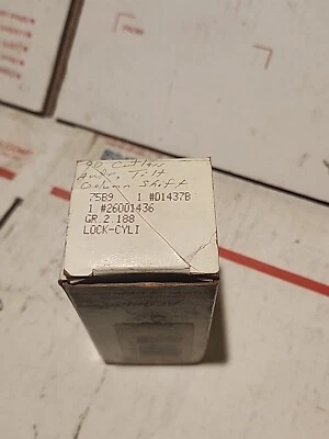 Genuine GM 1988-1994 Chevrolet Buick Oldsmobile Ignition Lock Cylinder 26001436 - Image 1 of 4