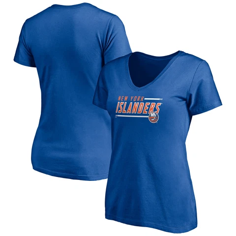 Women's Fanatics Branded Royal New York Islanders Plus Size Mascot In Bounds Cover