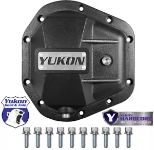 NEW Dana 60 Yukon Hardcore Iron Differential Cover - D60 Front & Rear - YHCC-D60 - Picture 1 of 11